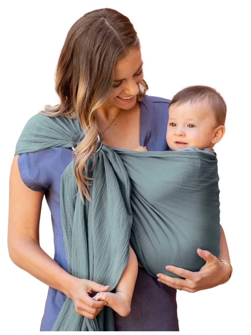 Soft Ring Sling in Sage Green - Unbranded